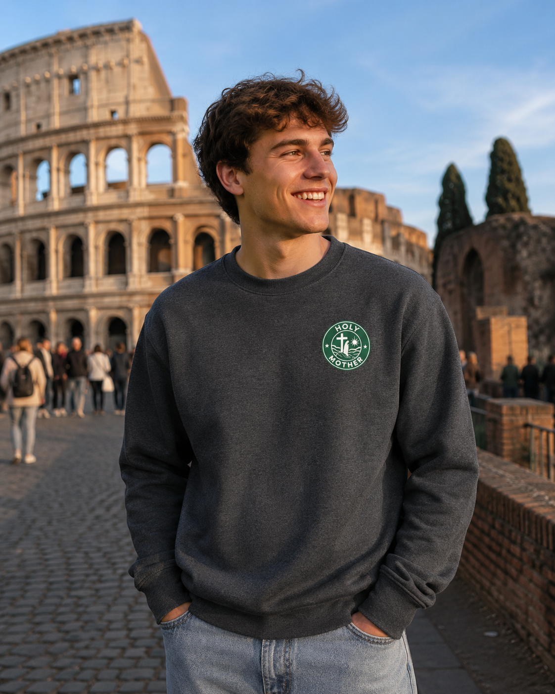 Holy Mother Crewneck Sweatshirt